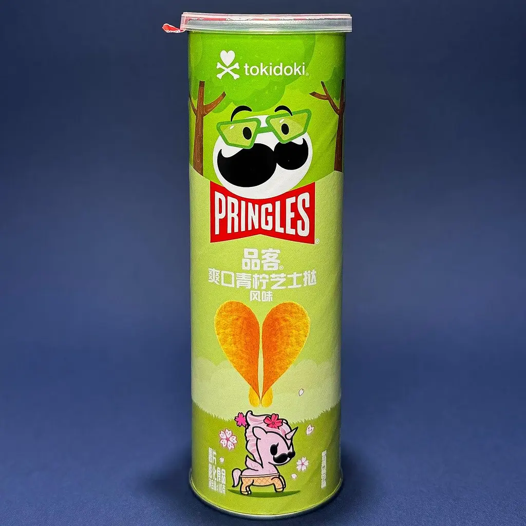 Чіпси Pringles x Tokidoki Refreshing Lime Cheese China 110 г