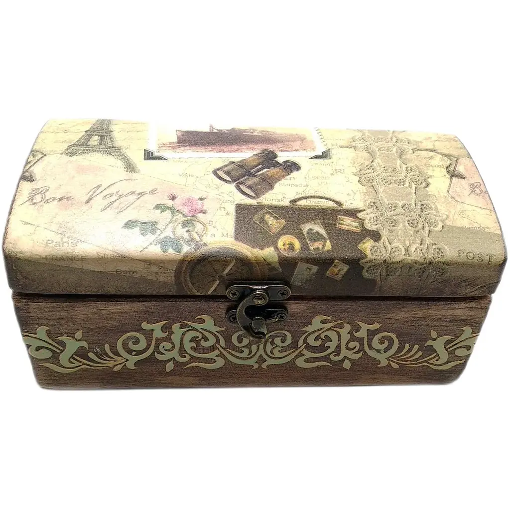 Шкатулка масив дерева 21х10.5х9 см - фото 1