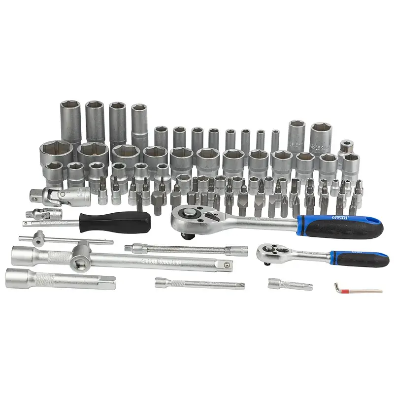 Набір насадок торцевих і біти 1/4", 1/2" 94 шт Start GRAD (6003175) - фото 5