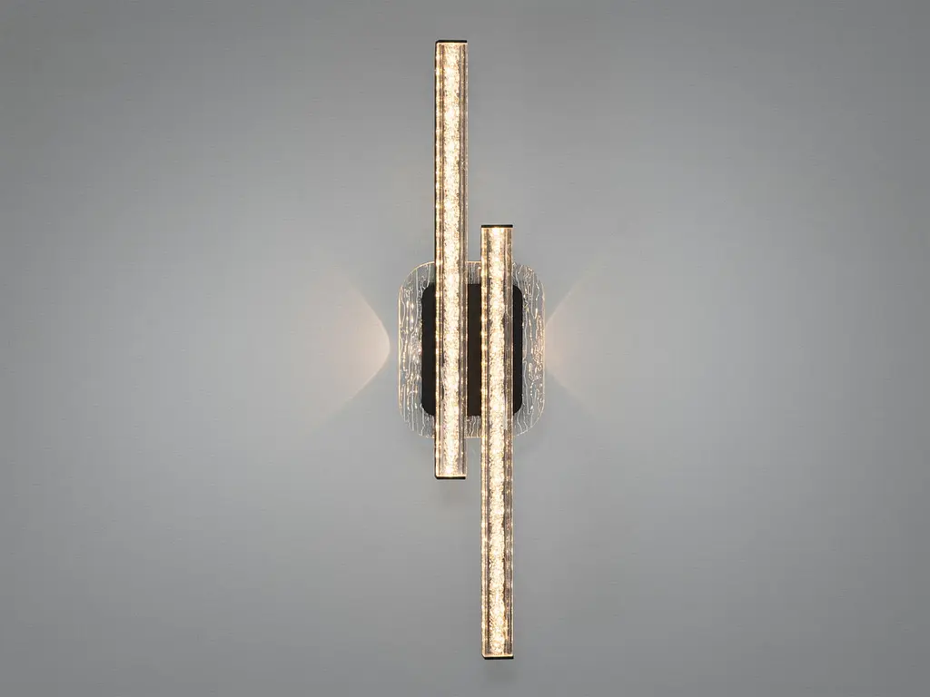 Настінне LED бра чорне CCT 3200–6000K 39 см - фото 3
