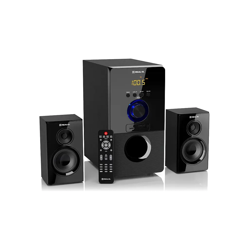 Акустична система REAL-EL M-555 Black (EL121300013) - фото 3