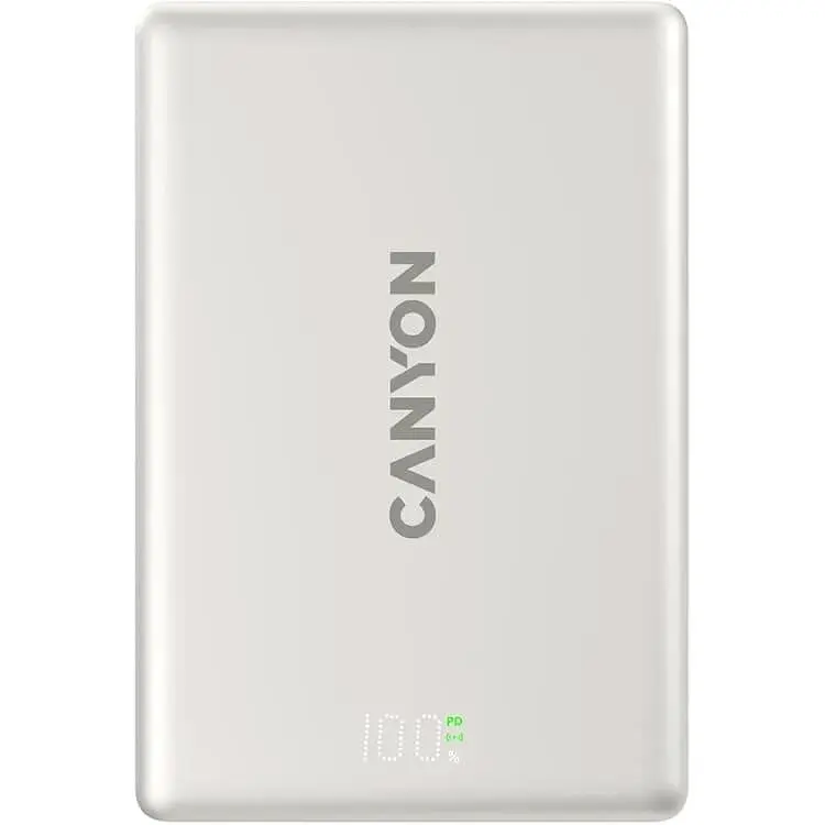 Павербанк Canyon Magnetic Gray 10 000 mAh / 20 Вт (CNS-CPB511G) - фото 2