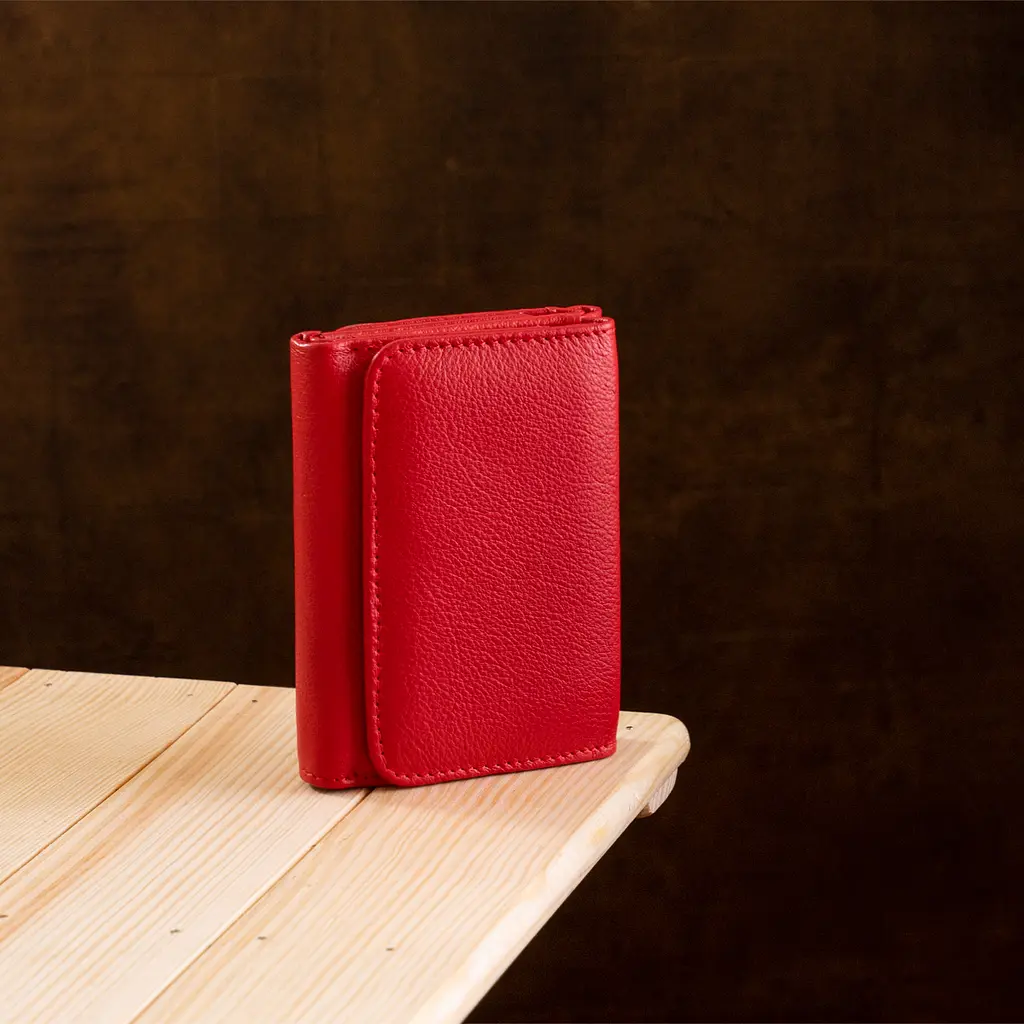 Кожаный женский кошелек ST Leather 9х11.5 см acs0016999 - фото 7