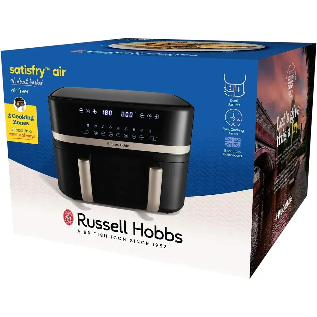 Мультипіч Russell Hobbs SatisFry DualBaske 27680-56 [169624] - фото 8