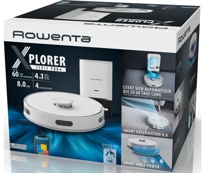 Робот-пылесос Rowenta X-Plorer Serie 75 S plus (RR8597WH) - фото 3