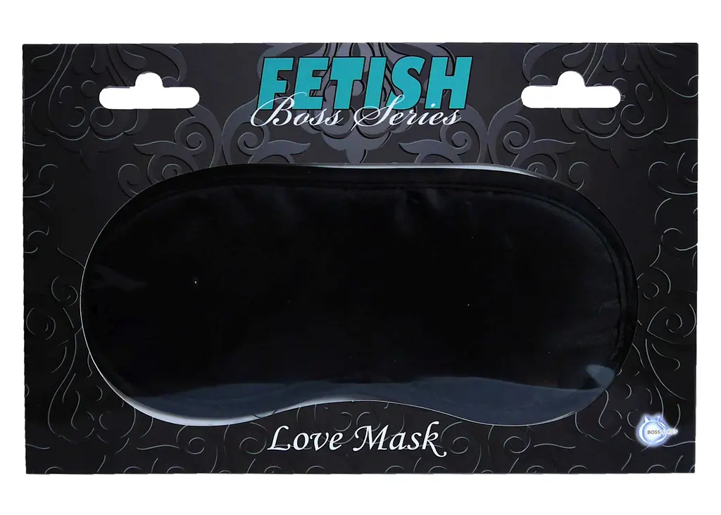 Чорна маска Love Mask Black Boss Series - фото 2
