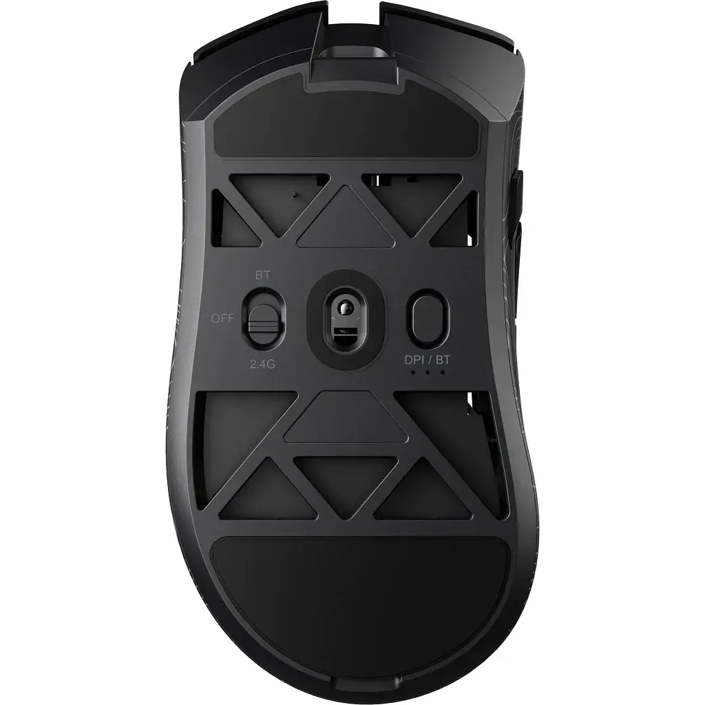 Мишка GamePro Genesis Hollow Wireless/Bluetooth/USB Black (GM870HB) - фото 5