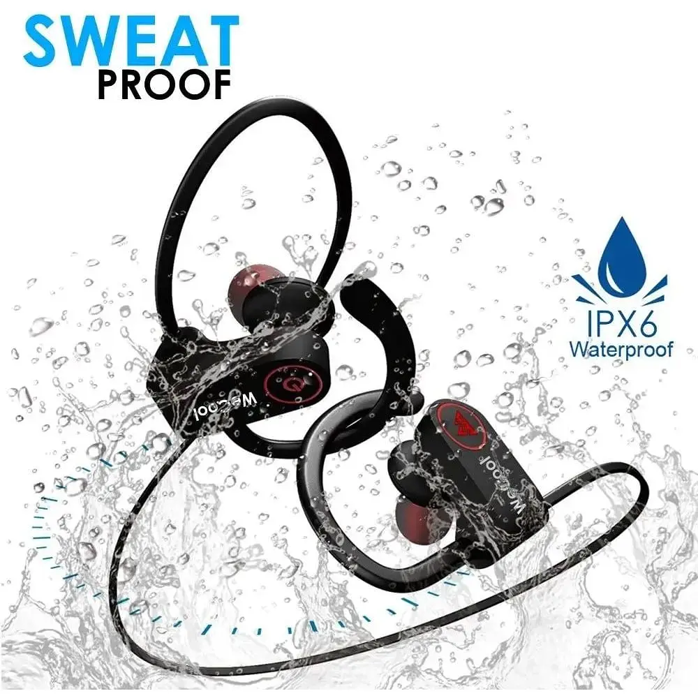 Навушники WeCool U8i Bluetooth з мікрофоном Червоні  - фото 5