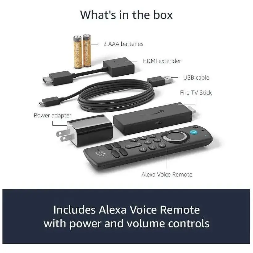 ТВ-приставка Amazon Fire TV Stick HD 3 Gen умная (B07ZZVX1F2) - фото 5
