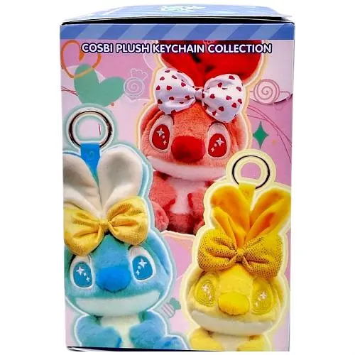 М’яка іграшка-брелок, герой-сюрприз Стіч / Stitch, висота: 19 см, іграшка-сюрприз, металеве кільце, в пакеті, в коробці - фото 2