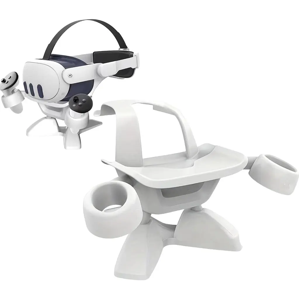 Подставка VR SHINECON для VR-очков Meta/Oculus Quest 2/3/3S/Rift/Rift S White - фото 3