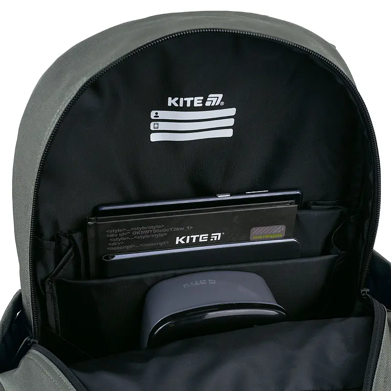 Рюкзак для початкової школи Kite Education 584 Tokyo Vibe Хакі (K26-584M-4) - фото 16