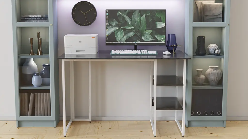 Комп'ютерний стіл Кевін 75x120x60 білий ДСП Сосна Кембра 16мм FRD-101253 - фото 4