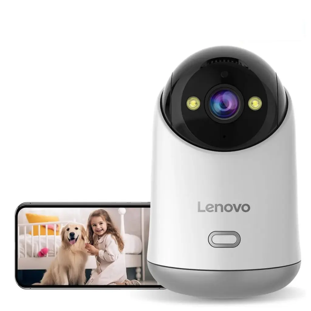 IP-камера, відеоняня Lenovo 3MP 5G WiFi Smart Mini PTZ (C33-U-EU) - фото 5