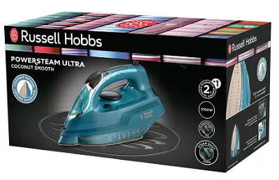 Праска Russell Hobbs 26340-56 Powersteam Ultra Coconut Smooth iron teh0022460 - фото 8