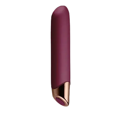 Вібратор Rocks Off Chaiamo 12 см бордовий - фото 3