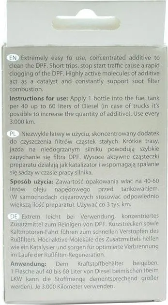 Присадка очищувач для фільтра сажі K2 DPF 50 мл (T316) - фото 5