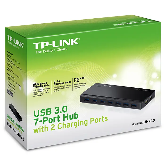 USB-Хаб TP-Link UH720 (UH720) - фото 3