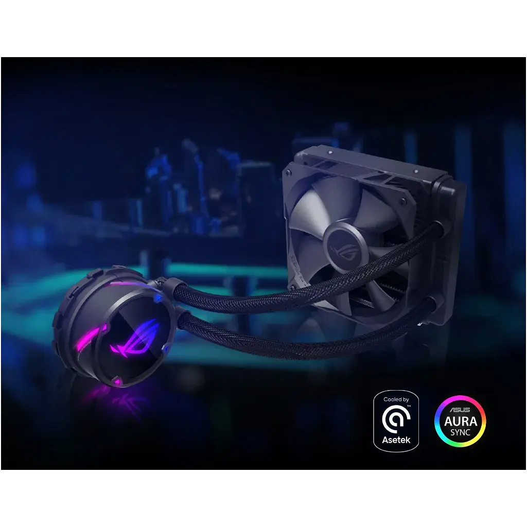 Система рідинного охолодження ASUS ROG-STRIX-LC-120 RGB (90RC0051-M0UAY0) - фото 5