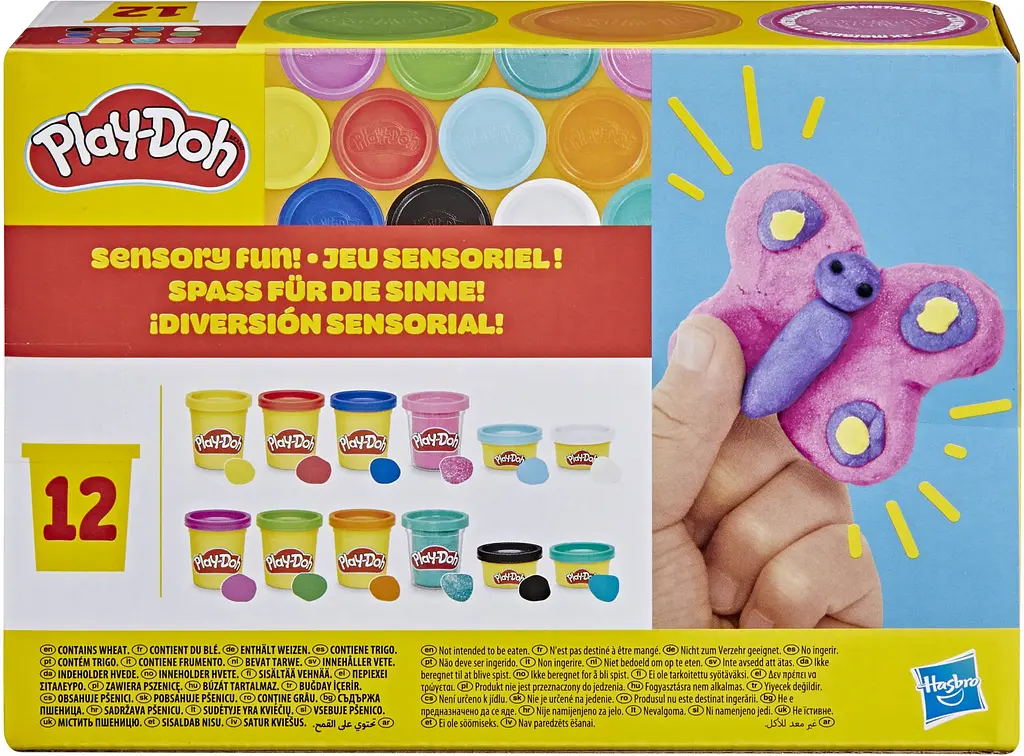 Набір маси для ліплення Hasbro Play-Doh 12 баночок (F1989) - фото 2