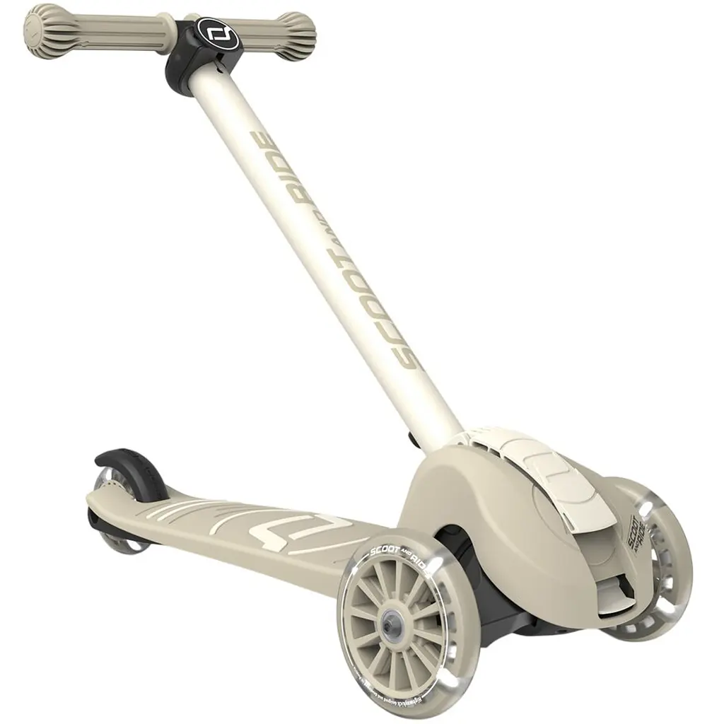 Самокат Scoot and Ride Highwaykick-3s колеса світяться 3+ років світло-сірий (SR-00937) - фото 9