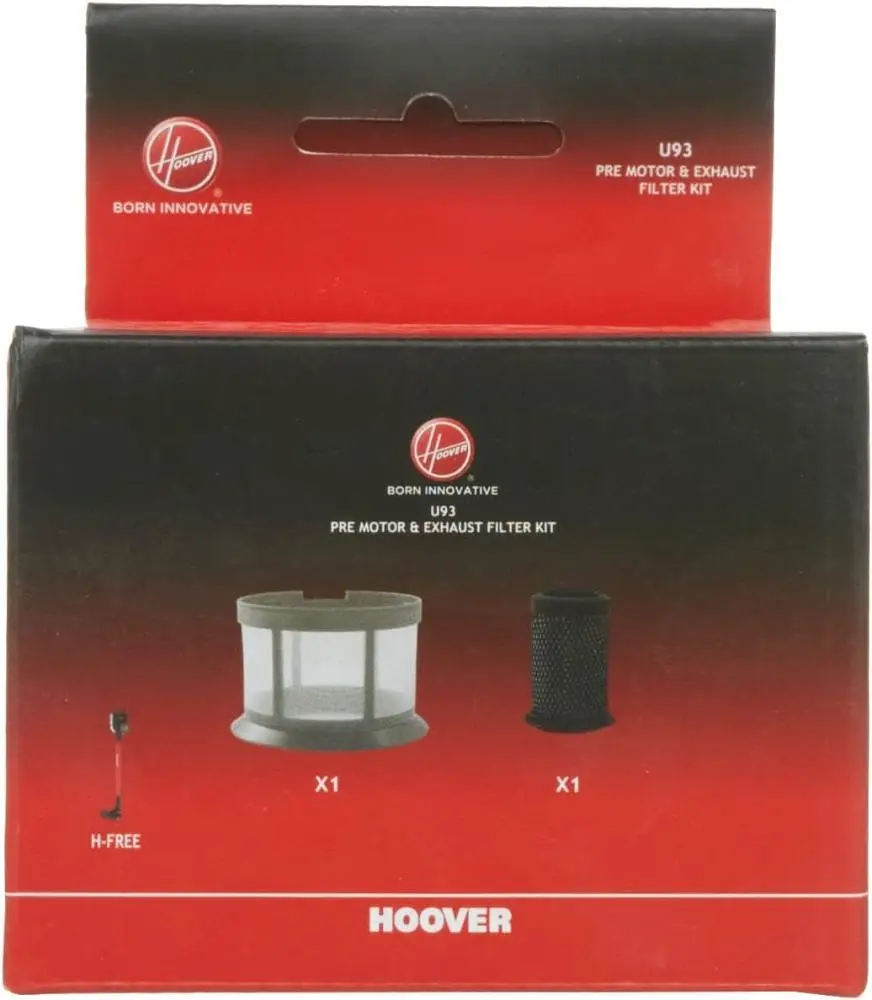 Набір фільтрів (передмоторний+вихідний) Hoover (U93) - фото 3