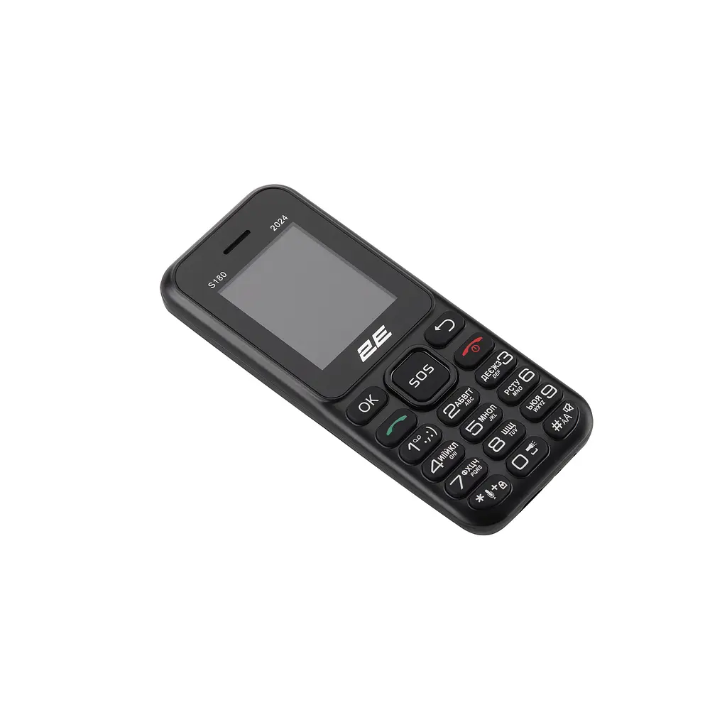 Мобильный телефон S180 2024 1.77" 2SIM, 600мАч, черный 2E teh0019250 - фото 10