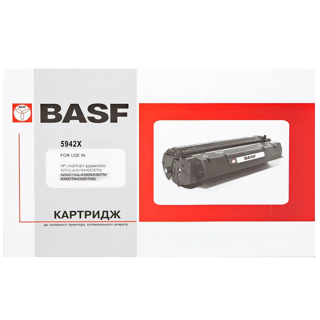 Картридж тон. BASF для HP LJ 4250/4350 аналог Q5942X Black ( 20000 ст.) (BASF-KT-Q5942X) - фото 2