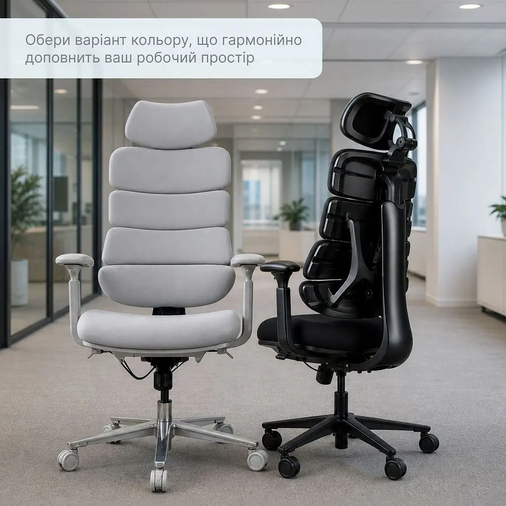 Офісне крісло OfficePro FlexCore OC120B [176673] - фото 8