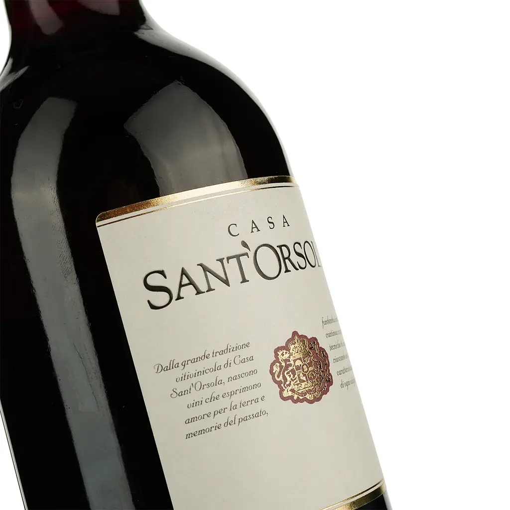 Вино Sant'Orsola Rosso 11% 0.75 л - фото 3