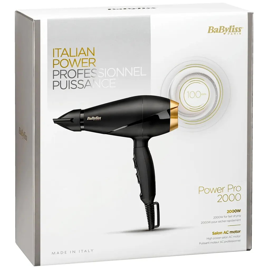 Фен BaByliss Power Pro чорний (6704E) - фото 6