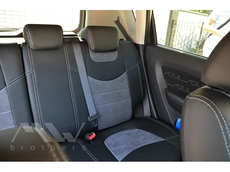 Авточохли модельні MW Brothers для Kia Soul c 2009 - фото 8