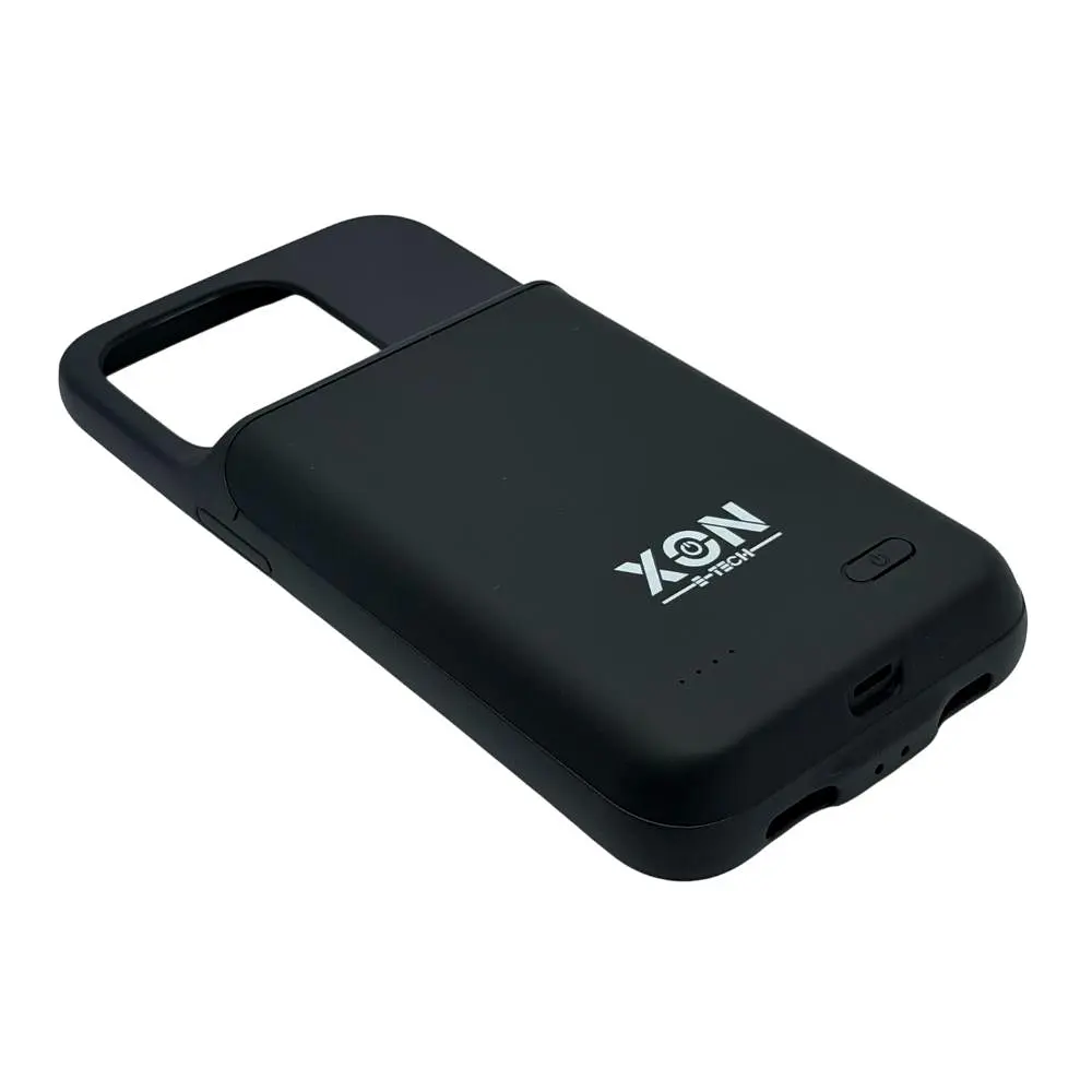 Чохол-акумулятор XON PowerCase для iPhone 14 Pro 5000 mAh Чорний (PCBS1114350B 4746) - фото 4
