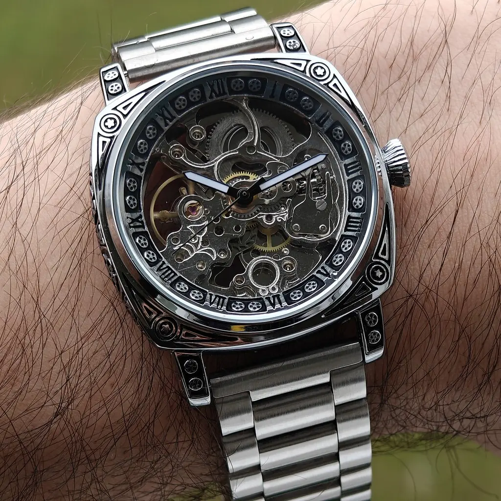 Годинник WishDoIt Baron Steel, 2 ремешка - фото 7