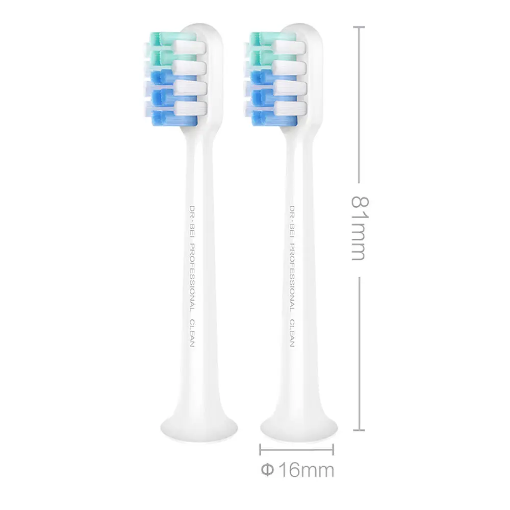 Насадка для зубної електрощітки Xiaomi Dr. Bei C1/S7 Professional Clean (PC01) 2 шт. - фото 4