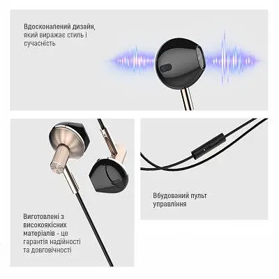 Навушники ColorWay Slim 3.5 мм Wired Earphone Blast 2 Black (CW-WD02BK) - фото 9