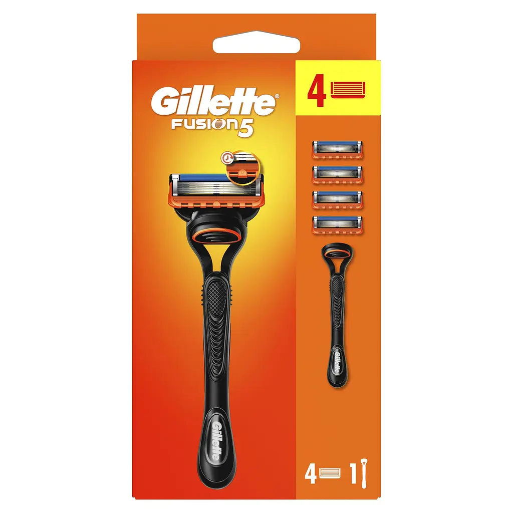 Бритва Gillette Fusion з чотирма змінними картриджами - фото 2
