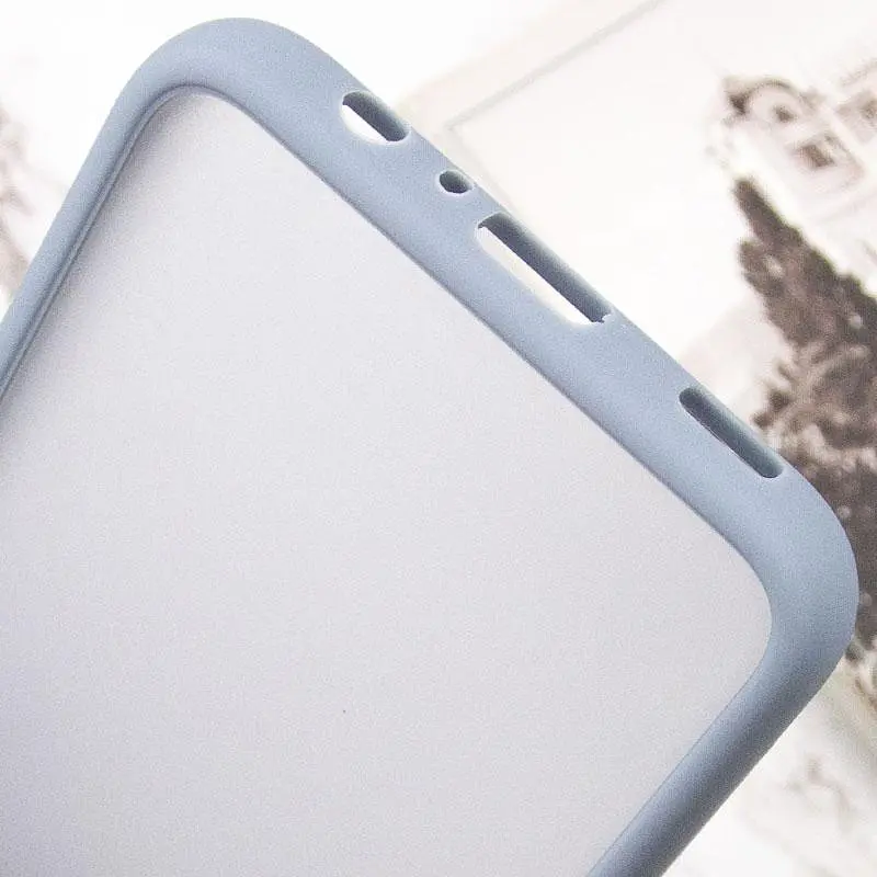 Чохол TPU+PC Lyon Frosted для Samsung Galaxy A07 Sierra Blue - фото 6