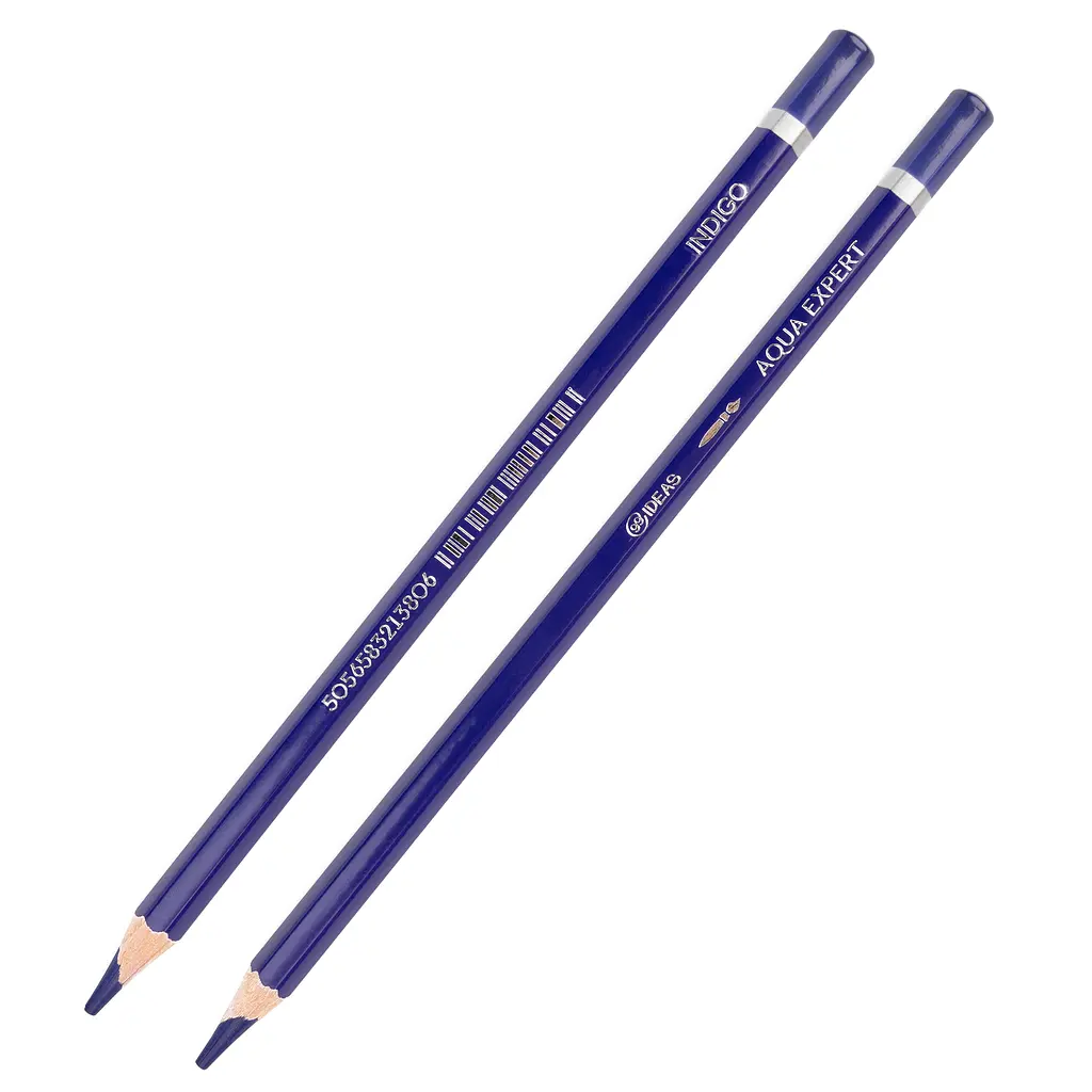 Олівець акварельний 99IDEAS "Aqua Expert", Indigo/Індіго, 99AE-IND - фото 2
