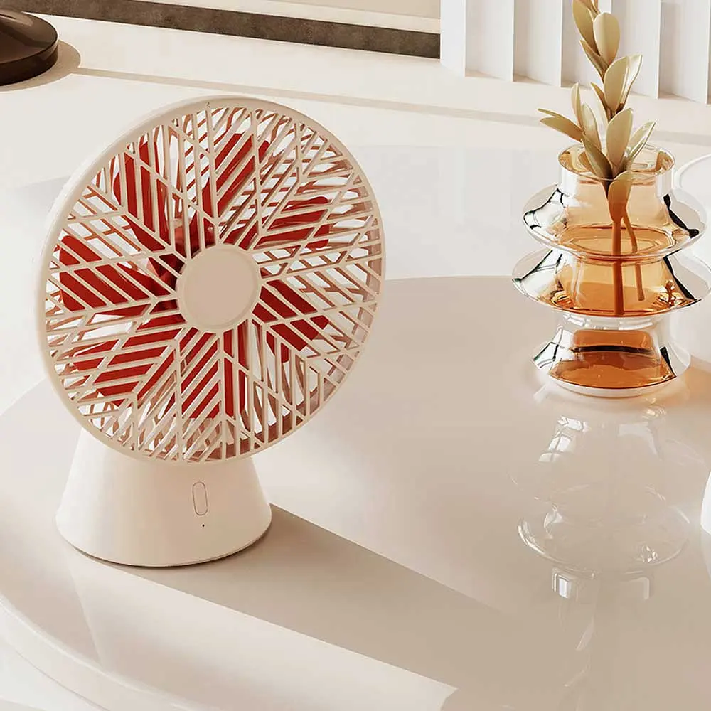 Портативний вентилятор Xiaomi Sothing Forest Desktop Fan (DSHJ-S-1907) Beige - фото 6