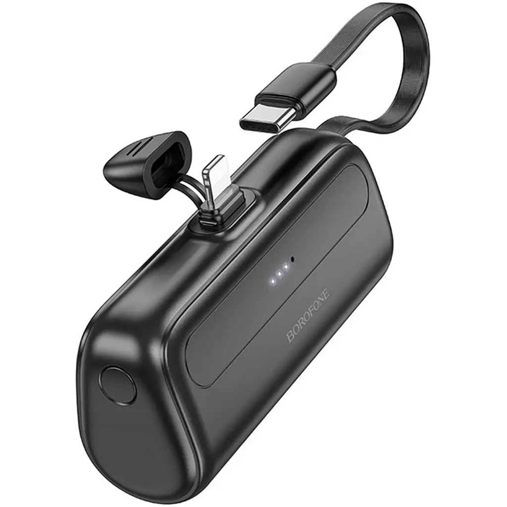 Внешний аккумулятор Borofone BJ41 Pocket 5000mAh Black [123607] - фото 2