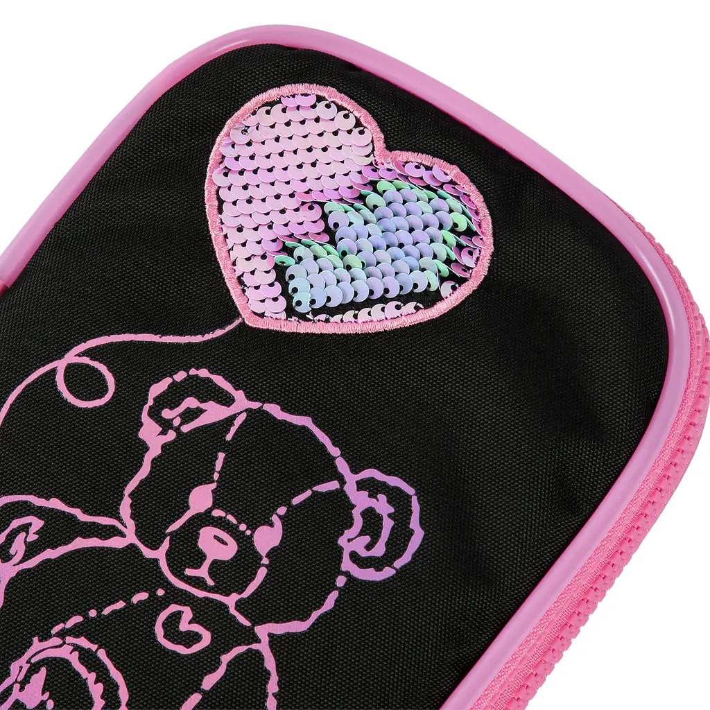 Пенал шкільний з LED Yes Pink Bear PH-35 - фото 8