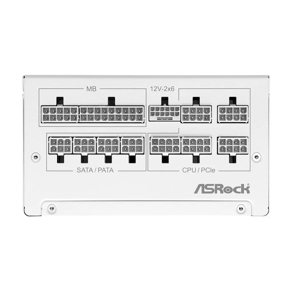 Блок живлення ASRock 850W SteelLegend White (SL-850GW) - фото 4