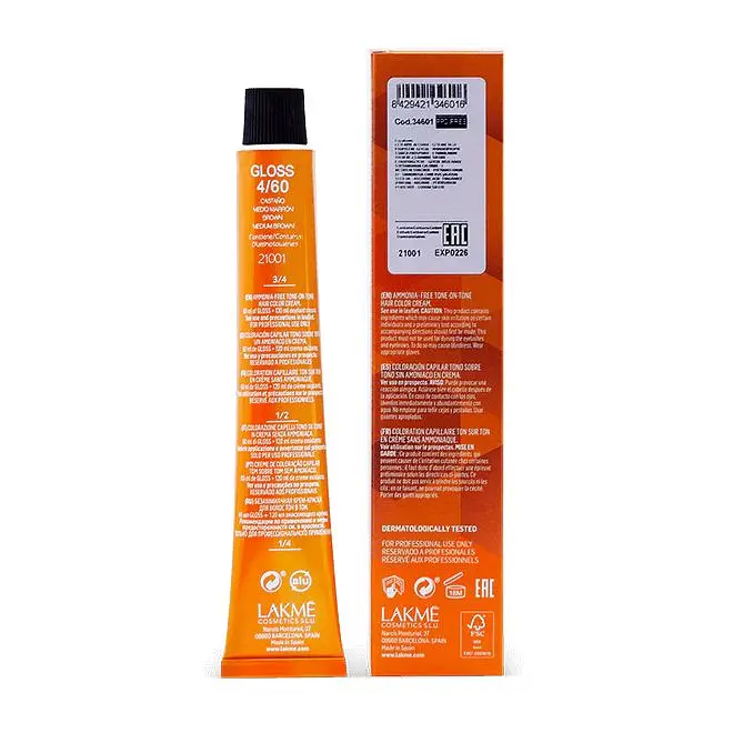 Тонувальна крем-фарба для волосся Lakme Gloss Color Rinse відтінок 4/60 (Коричневий шоколадний натуральний), 60 мл - фото 3