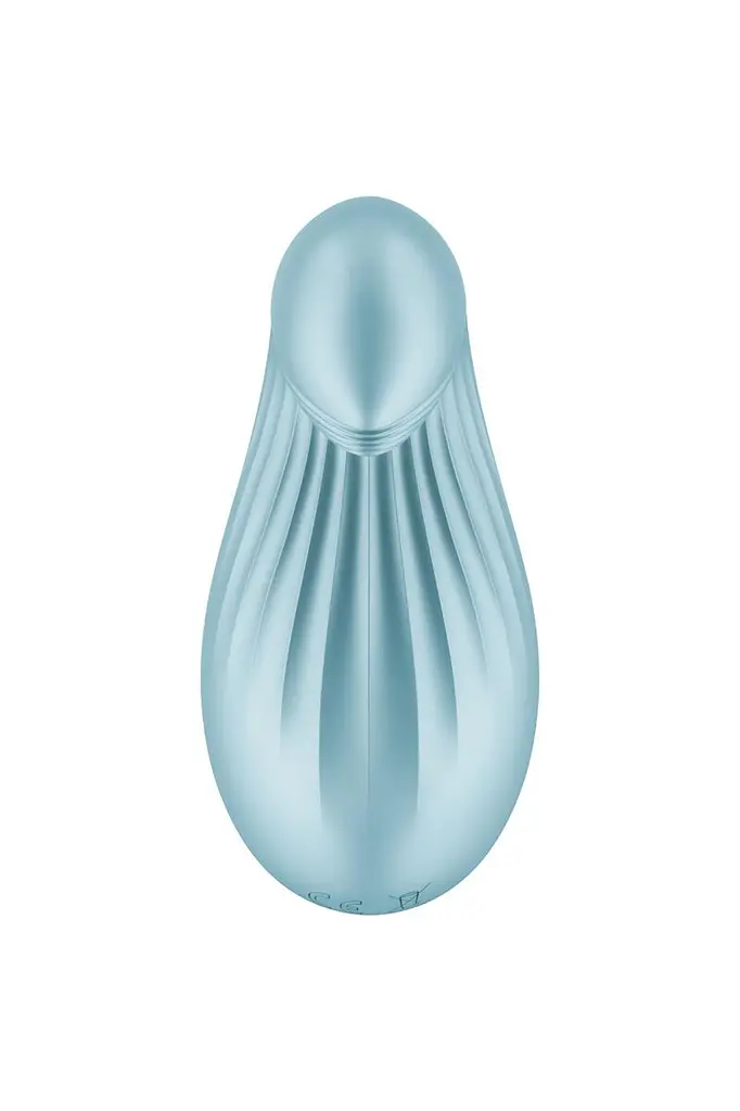 Вибратор Satisfyer Dipping Delight 9 см голубой - фото 4
