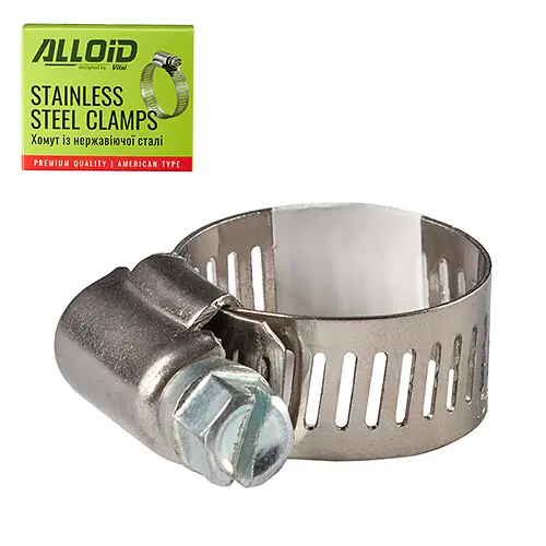 Хомут із нержавіючої сталі Alloid 13-23 W2 8