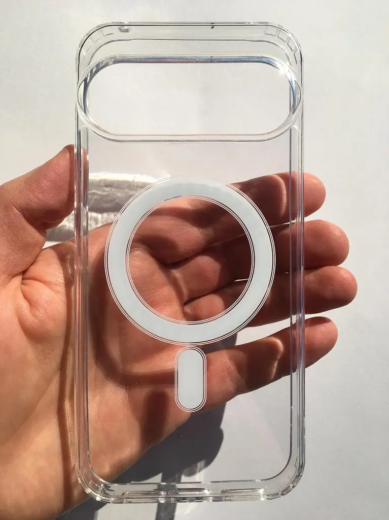 Прозорий протиударний чохол для Google Pixel 10 Pro XL Ultra Hybrid MagSafe Прозорий - фото 2