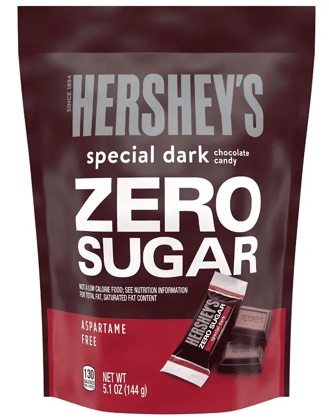 Шоколадні цукерки Hershey's Special Dark Zero Sugar 144г