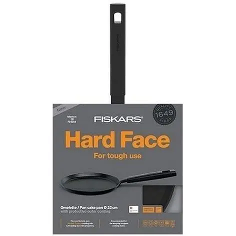 Сковорода для млинців Fiskars Hard Face 22 см (1052229) - фото 2