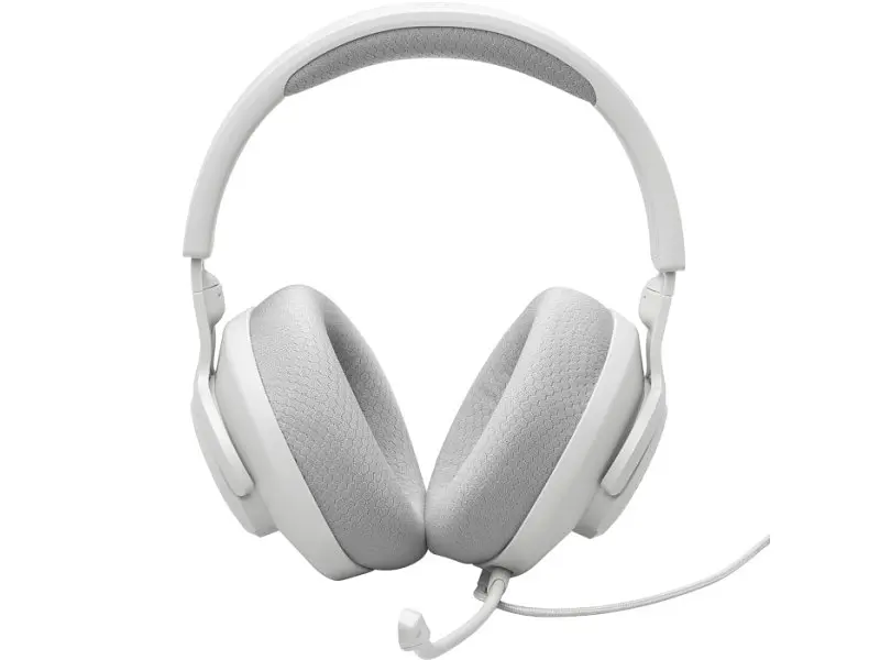 Навушники з мікрофоном JBL Quantum 100M2 White (QTUM100M2WHT) - фото 2